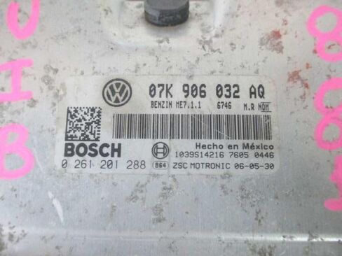 وحدة التحكم في المحرك ECM 2.5 لتر في Fits 06 متوافقة مع Jetta 07K 906 032 AQ 07K906032AQ in Kuwait