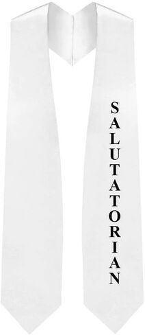 CLERKMANS Valedictorian,Salutatorian&Honor Graduation Stole 2 Colors Length & Width Fits All BodyTypes Premium Quality Stoles in Saudi Arabia