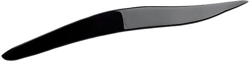 beler 1 Pair Glossy Piano Black Front Headlight Eyelid Eyebrow Cover Trim Decal Fit for Lexus IS250 IS300 2006-2012 in Saudi Arabia