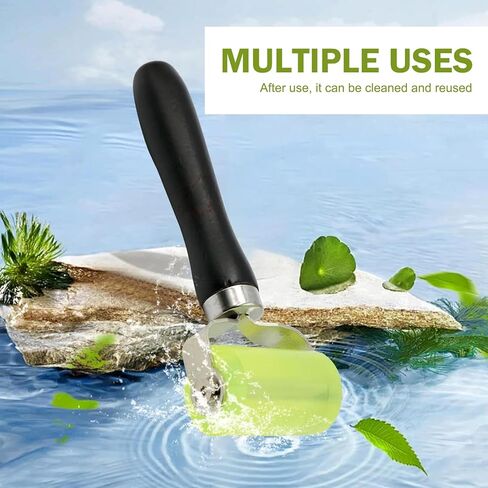 Car Audio Sound Deadening Application Wheel Roller, 1.4" x 2" Noise Filter Application for Noise Filter Wallpaper, Car Sound Deadening Rubber Roller, Universal for Most Cars (Green) in Saudi Arabia