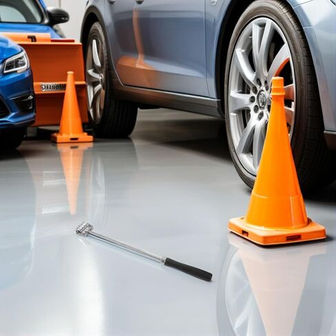 Garneck Car Sound Deadening Roller with Bearings Equipped Wheel and Long Handle Automotive Soundproof Roller for Sound Deadener Mat and Wallpaper Application Noise Reduction Tool for Car in Saudi Arabia