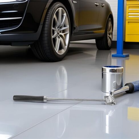 Garneck Car Sound Deadening Roller with Bearings Equipped Wheel and Long Handle Automotive Soundproof Roller for Sound Deadener Mat and Wallpaper Application Noise Reduction Tool for Car in Saudi Arabia