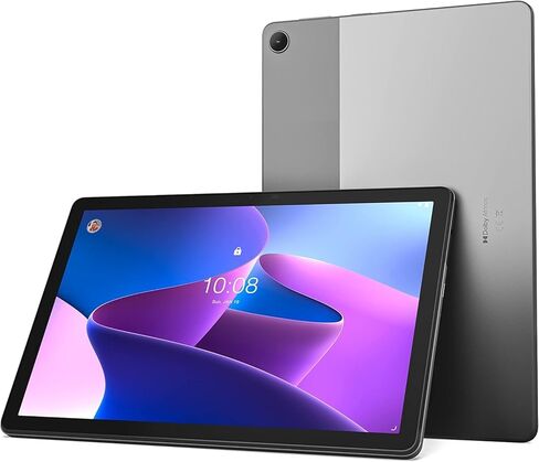 Lenovo Tab M10 Plus (3rd Gen) - 2022 - Long Battery Life - 10" FHD - Front & Rear 8MP Camera - 4GB Memory - 128GB Storage - Android 12 or Later (Grey) in Saudi Arabia