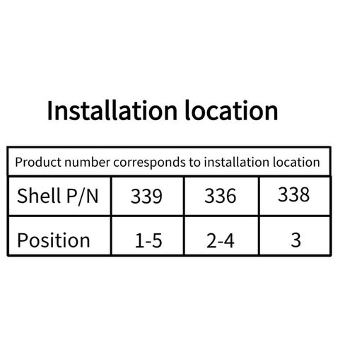 Camshaft Bearing Set Fits for 2003-2007 Chevy GMC GenIII GenIV LS Engines 4.8, 5.3, 5.7 LS1, 6.0, 7.0 LS7, Replace CCC433 CH-23 SH-1995S SH2125SS in Saudi Arabia