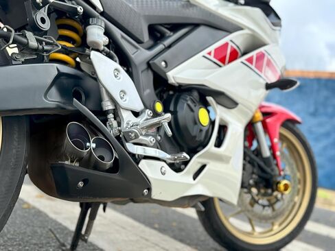 أنبوب دراجة نارية، طرف، سهل الارتداء، متوافق مع MT 03، R3، Urban streetfighter، Naked Bike، YZF R3، دراجة رياضية للمبتدئين، جاهز للمسار 300، دراجة للمبتدئين - الفولاذ المقاوم للصدأ in Kuwait