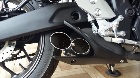 أنبوب دراجة نارية، طرف، سهل الارتداء، متوافق مع MT 03، R3، Urban streetfighter، Naked Bike، YZF R3، دراجة رياضية للمبتدئين، جاهز للمسار 300، دراجة للمبتدئين - الفولاذ المقاوم للصدأ in Kuwait