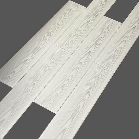 DIY Glue Up P02- Foam Ceiling Tiles Panel/Planks Gray White Wood, 39.3" x 6.5", Pack of 36 (63.72 Sq.Ft.) in Saudi Arabia