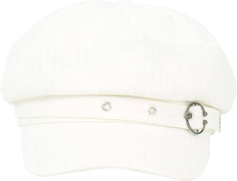 Women Cotton Blend Newsboy Cap Cabbie Paperboy Painter Visor Hat in Saudi Arabia