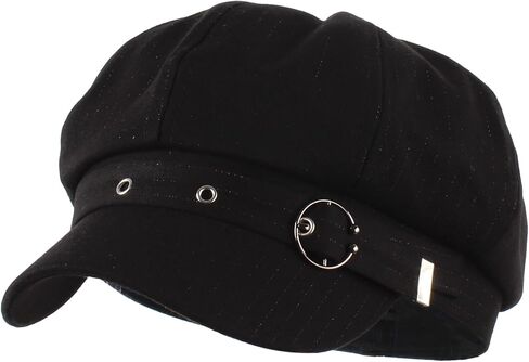 Women Cotton Blend Newsboy Cap Cabbie Paperboy Painter Visor Hat in Saudi Arabia