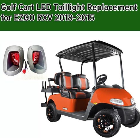 Dr.Acces Bright LED Tail Light Replacement Kit for EZGO RXV 2008-2015 Golf Carts - 12V Compatible in Saudi Arabia