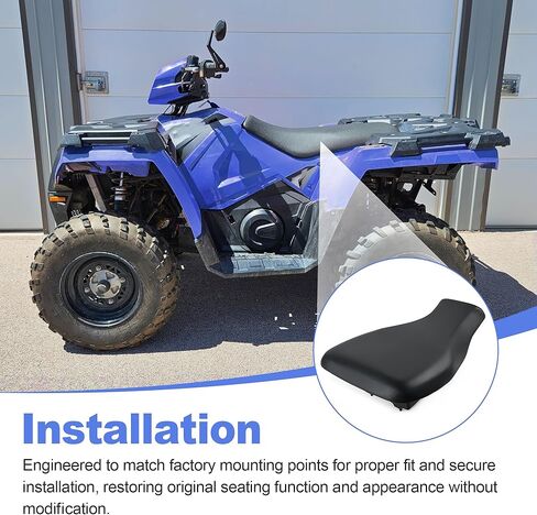 Complete Seat Assembly 2688340-070 Compatible with Polaris Sportsman 570/570 EPS / 570 SP EPS/EPS Premium/EPS Limited & 450 HO / 450 HO EPS -Replaces Previous 2686514-070 in Saudi Arabia