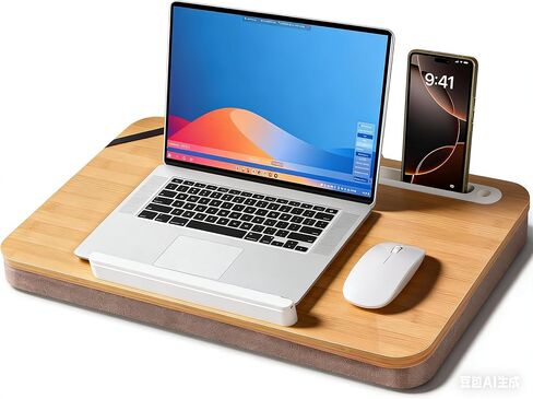 Wishacc Lap Desk 24 بوصة كبيرة جدًا - متعددة الاستخدامات ومريحة للعمل والترفيه in Kuwait