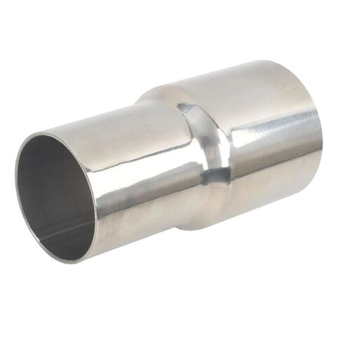 ID 1.89" to 2.36" Universal Exhaust Pipe to Component Pipe Adapter Polished Stainless Steel 3.94 Inch Overall Length in Saudi Arabia