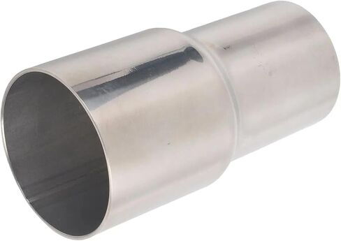 ID 1.89" to 2.36" Universal Exhaust Pipe to Component Pipe Adapter Polished Stainless Steel 3.94 Inch Overall Length in Saudi Arabia
