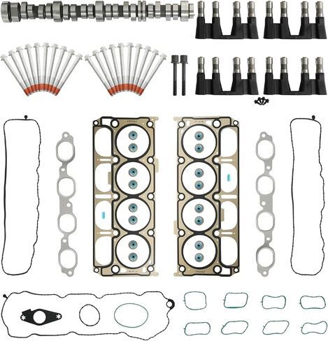 2014-2021 5.3 AFM DOD Camshaft Lifter Kit & Head Gasket Set Fit For Chevrolet Silverado Suburban Tahoe GMC Sierra Yukon 5.3L MC1429 MC1423 12569256 HS26744PT in Saudi Arabia