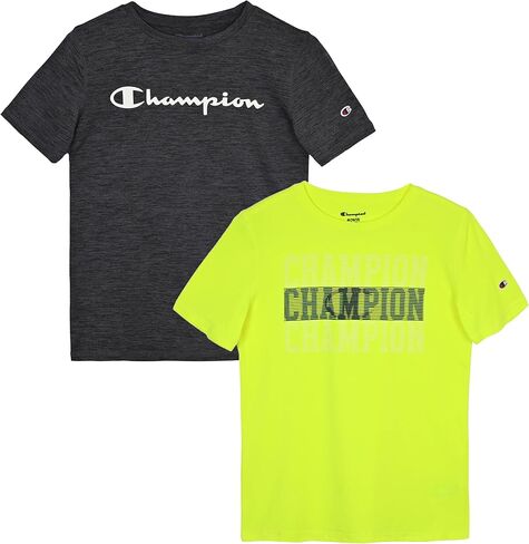 Champion Boys 2 Pack Short Sleeve Tee Shirt for Kids in Saudi Arabia
