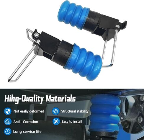 TSS-106-40 Trailer SumoSprings for Trailer Axle, GAWR of 3000-8000 lbs (Spring-Under Axle Configuration), with Line Relocation Bracket in Saudi Arabia