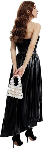 Miuco Handmade Acrylic Bionic Shell Bag Hollow Out Top Handle Bag Geometric Vacation Tote Beach Handbag with Inner Pouch in Saudi Arabia