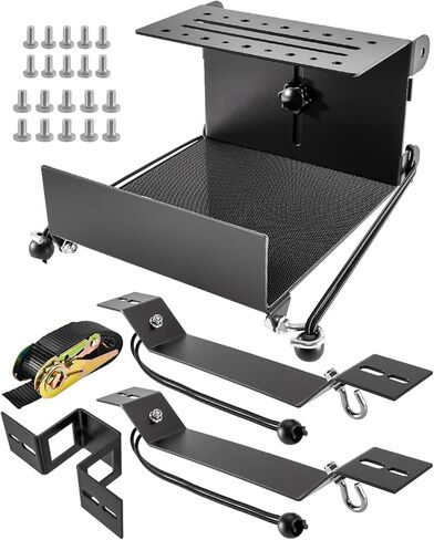 حامل تخزين سلم داخلي للشاحنة، رف سلم داخلي قابل للتعديل مناسب لسقف شاحنة مقطورة فان، دعامة سلم عالية التحمل سريعة الفك in Kuwait