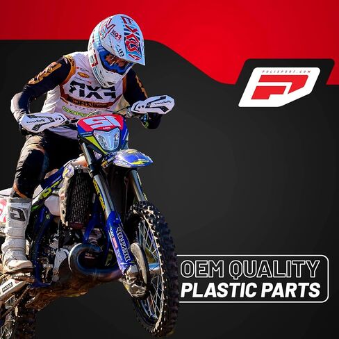 Polisport Radiator Scoops – Blue/Black Panels for Sherco SC/SC-F (2019-2023) Sherco SE/SEF (2017-2024) – OEM Fit, Glossy Finish, Lightweight & Impact-Resistant, Easy Installation in Saudi Arabia