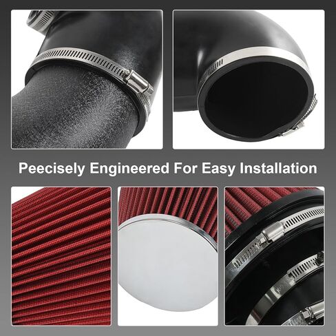 LS Swap Cold Air Intake kit Compatible with Camaro Chevelle GTO Monte Carlo Caprice LS1 LS2 LSX LQ4 LQ9 Restomod in Saudi Arabia