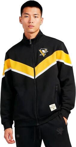 GAME 7 NHL mens X Nhl Men's Officially Licensed Long Sleeve Neoprene Zip Up Sweatshirt in Kuwait