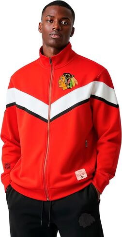 GAME 7 NHL mens X Nhl Men's Officially Licensed Long Sleeve Neoprene Zip Up Sweatshirt in Kuwait