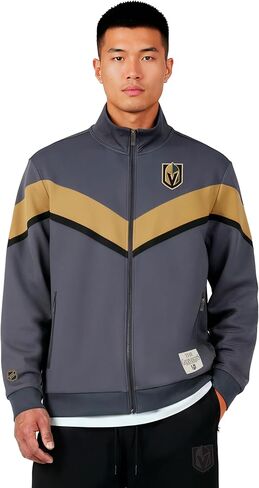 GAME 7 NHL mens X Nhl Men's Officially Licensed Long Sleeve Neoprene Zip Up Sweatshirt in Kuwait