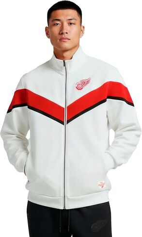 GAME 7 NHL mens X Nhl Men's Officially Licensed Long Sleeve Neoprene Zip Up Sweatshirt in Kuwait