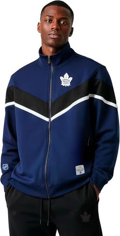 GAME 7 NHL mens X Nhl Men's Officially Licensed Long Sleeve Neoprene Zip Up Sweatshirt in Saudi Arabia