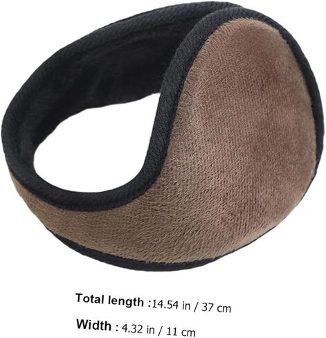 2Pcs Unisex Winter Ear Muffs Plush Ear Covers Lightweight Warm Warmers for Outdoor Sports Running Skiing Men Women in Saudi Arabia