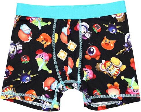 Bioworld Kirby Character Print Multipack Boy's Boxer Briefs-Size-10 Multicolored in Saudi Arabia