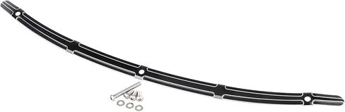 Black CNC Slot Track Fairing Windshield Trim For Harley Touring Electra Street Glide FLHT FLHTCU FLHTC FLHX 1996-2013 in Saudi Arabia