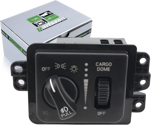 56045537AC Headlight Switch with Fog Lights for Dodge Ram 1500 2500 3500 2003-2005 in Saudi Arabia