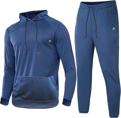 Skylinewears Men’s Hooded Tracksuits Sweatsuits for Men Set 2 Piece Jogging Suit Track Athletic Pullover Hoodie Pants in Saudi Arabia