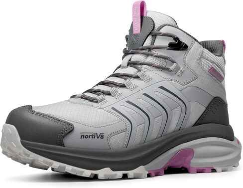 NORTIV 8 Women‘s Hiking Boots Waterproof Lightweight Outdoor Trekking Non Slip Comfortable Camping Ankle Breathable Boot Armadillo FieldLite in Saudi Arabia
