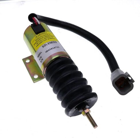 Fuel Shutdown Solenoid, 12V, P613A1V12, 2001ES12E2U1, Engine Throttle Replacement Part in Saudi Arabia