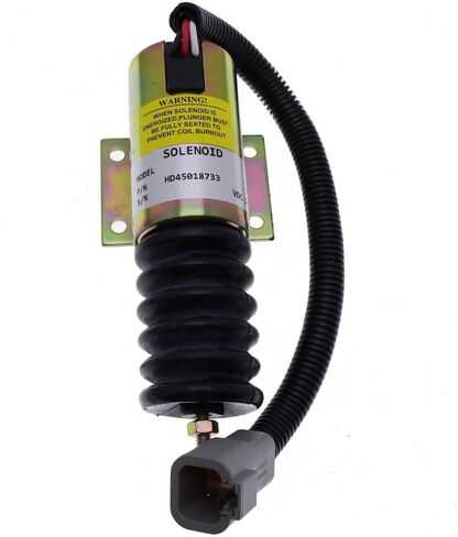 Fuel Shutdown Solenoid, 12V, P613A1V12, 2001ES12E2U1, Engine Throttle Replacement Part in Saudi Arabia