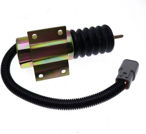 Fuel Shutdown Solenoid, 12V, P613A1V12, 2001ES12E2U1, Engine Throttle Replacement Part in Saudi Arabia