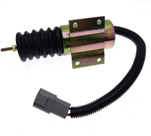 Fuel Shutdown Solenoid, 12V, P613A1V12, 2001ES12E2U1, Engine Throttle Replacement Part in Saudi Arabia