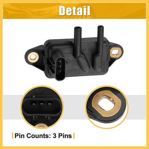 EGR صمام ضغط ردود الفعل الاستشعار DPFE الاستشعار F77Z9J460AB DPFE15 لفورد F150 F250 الهروب التركيز لينكولن للزئبق إعادة تدوير غاز العادم ضغط ردود الفعل استبدال السيارات in Kuwait