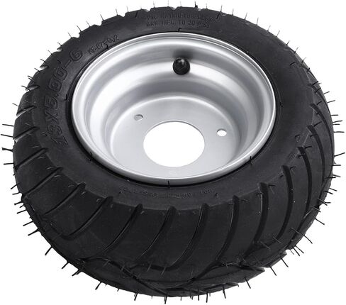 13x5.00-6 إطارات مقاومة للثقب ومجموعة العجلات لعربة ATV على الطرق الوعرة - إطار من سبائك الصلب لجزازة الدراجة الصغيرة الرباعية in Saudi Arabia