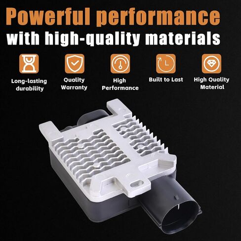 940002904 Engine Cooling Fan Control Module Compatible with Ford Edge Flex Lincoln MKX MKS 2007 2008 2009 2010 2011 2012 2013 2014 2015 Radiator Fan Controller for 2.0L 2.7L 3.5L 3.7L in Saudi Arabia
