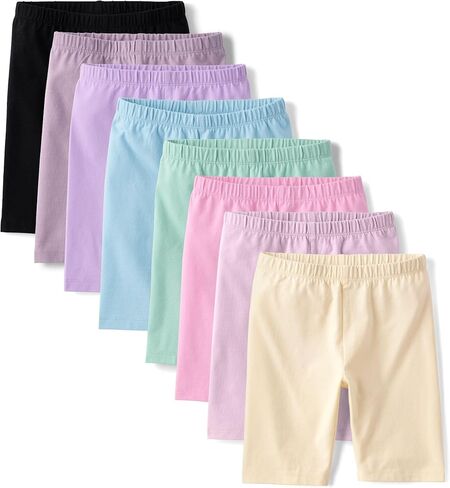 The Children's Place Girls' Solid Bike Shorts in Saudi Arabia