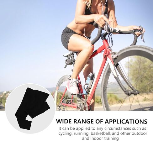 Men Women Cycling Leg Warmers Fleece Lined Sports Tights Cover Compression Calf Sleeve Relief Thermal Riding Leg Sleeves for Cold Weather Outdoor Exercise in Saudi Arabia