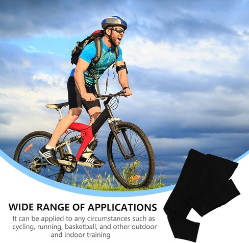Men Women Cycling Leg Warmers Fleece Lined Sports Tights Cover Compression Calf Sleeve Relief Thermal Riding Leg Sleeves for Cold Weather Outdoor Exercise in Saudi Arabia