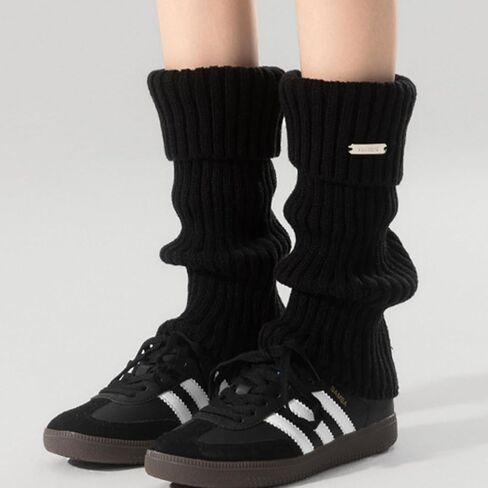 Y2K Crochet Leg Warmers | Handmade Chunky Knit Socks | 2 pieces in Saudi Arabia