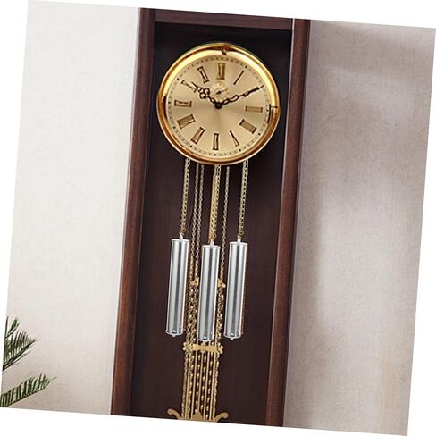 Homoyoyo Antique Grandfather Clock Decorative Hammer Outdoor Wall Clock Part Iron Chain Weight Replacement in Saudi Arabia