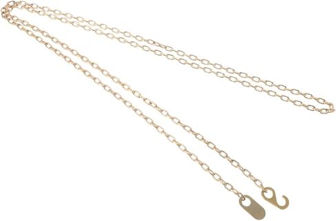 Grandfather Clock Weight Chain Heavy-Duty Golden Mechanical Clock Replacement Part for Vintage Style and Easy Installation in Saudi Arabia