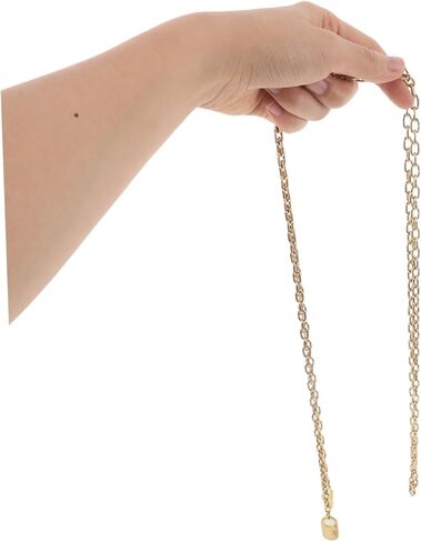 Grandfather Clock Weight Chain Heavy-Duty Golden Mechanical Clock Replacement Part for Vintage Style and Easy Installation in Saudi Arabia